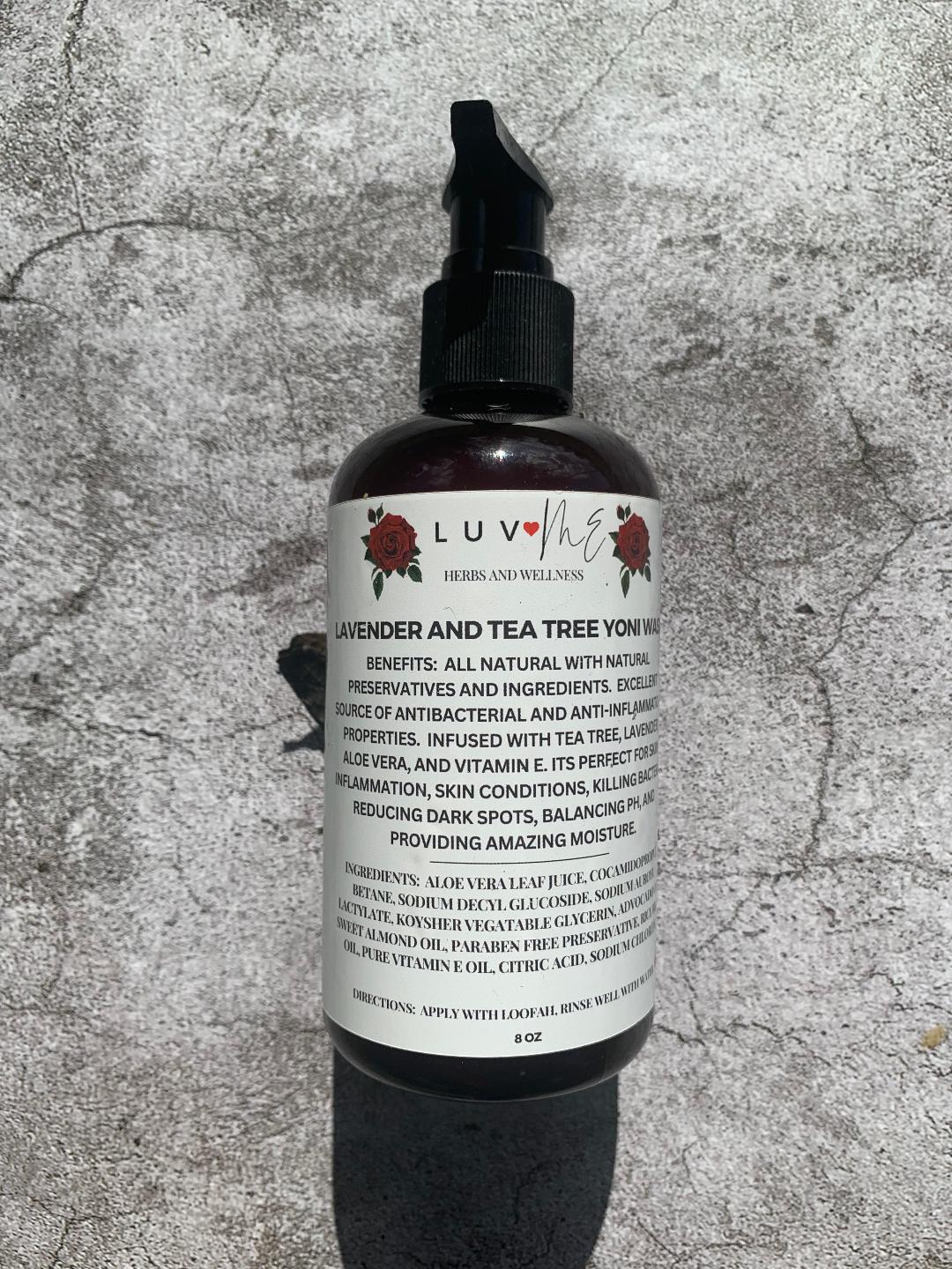 Lavender and Tea Tree Yoni & Body Wash