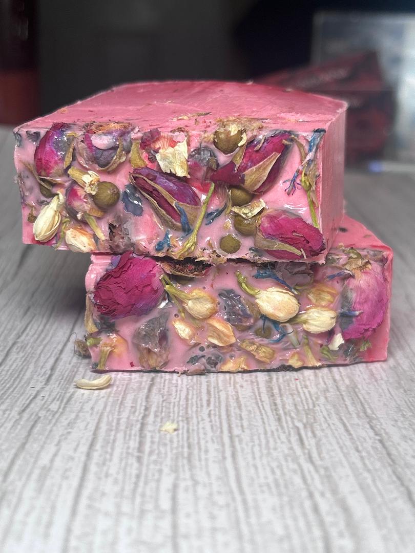 Rose Bouquet Botanical Soap