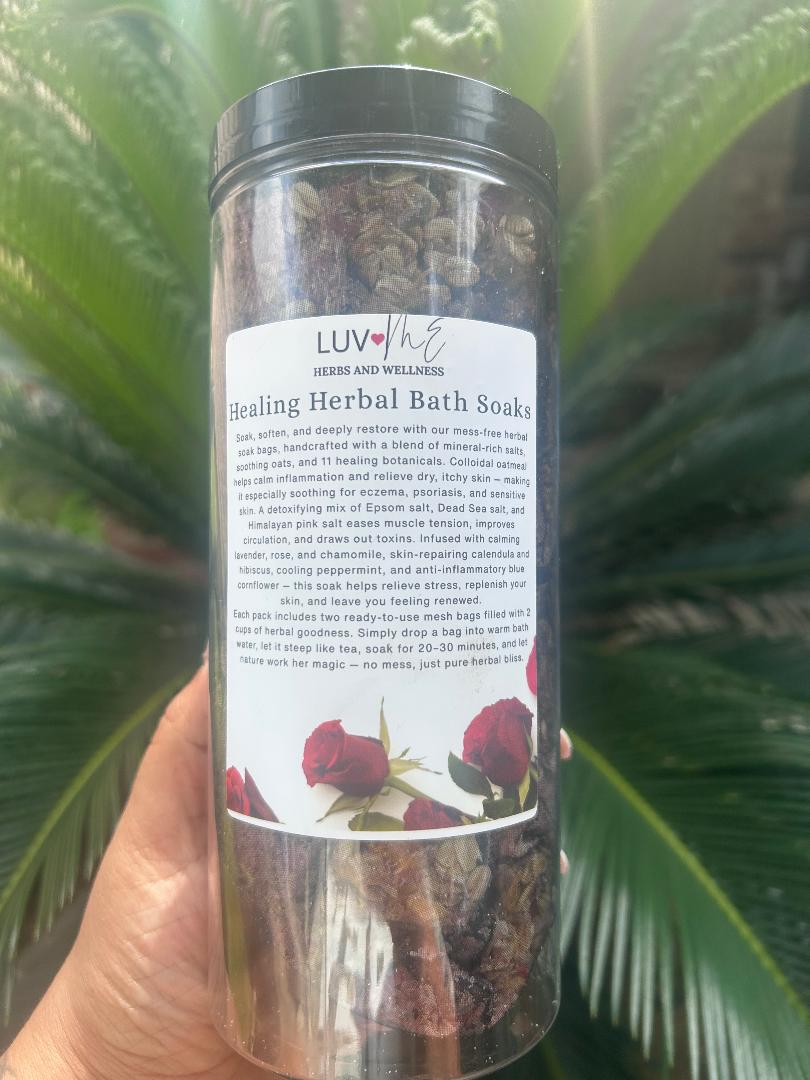 Herbal Bath Soaks Bags