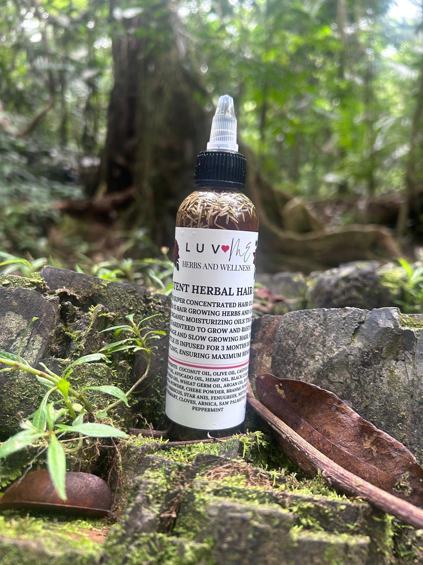 Potent Herbal Hair Oil