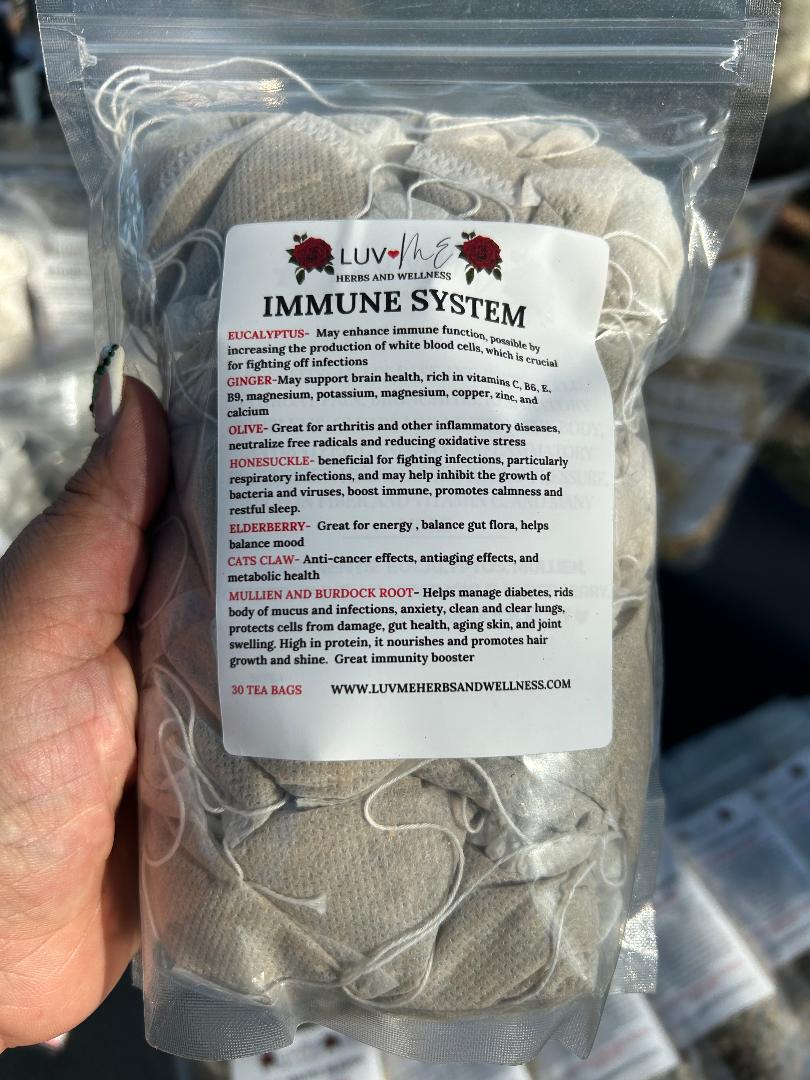 Immune System Tea – LuvMe Herbs & Wellness