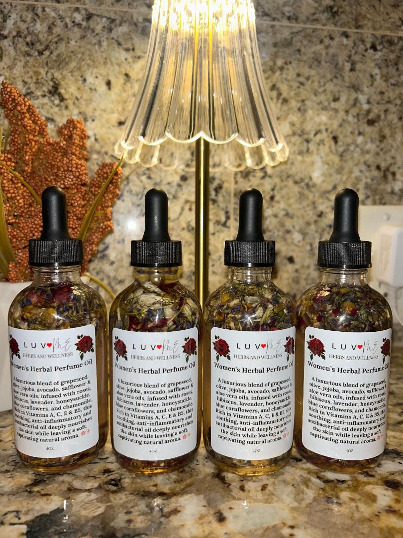 PERFUME HERBAL WOMEN'S BODY OIL