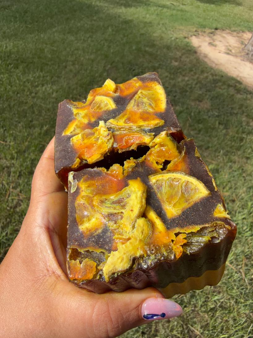 Turmeric Honey & Lemon Soap