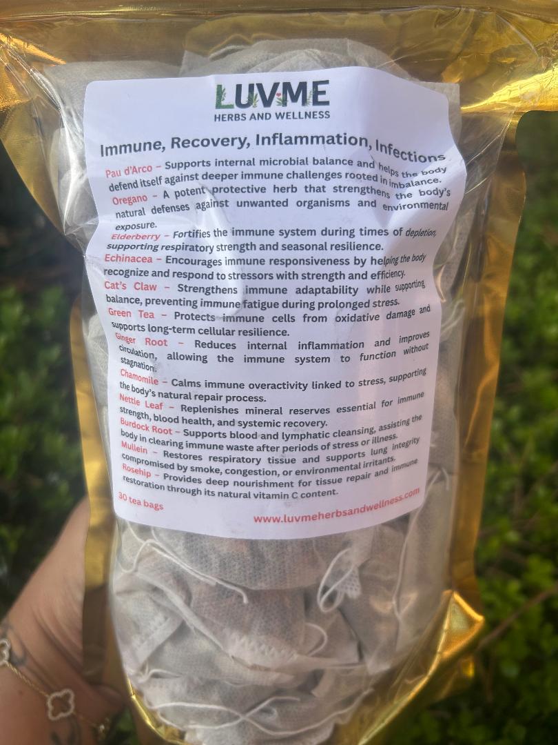 Immune, Recovery, Inflammation, & Infections Tea
